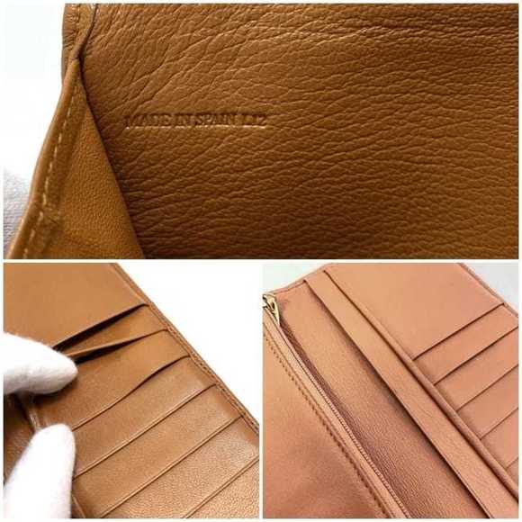 Loewe folio long wallet camel brown anagram nappa leather LOEWE ladies - Picture 10 of 10